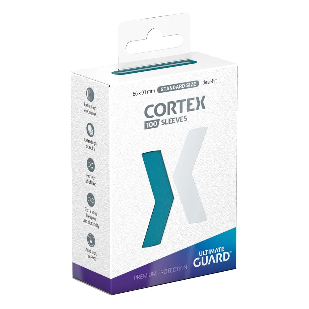Ultimate Guard Cortex Sleeves Standard Size 66 x 91 mm (100 Sleeves) - Petrol